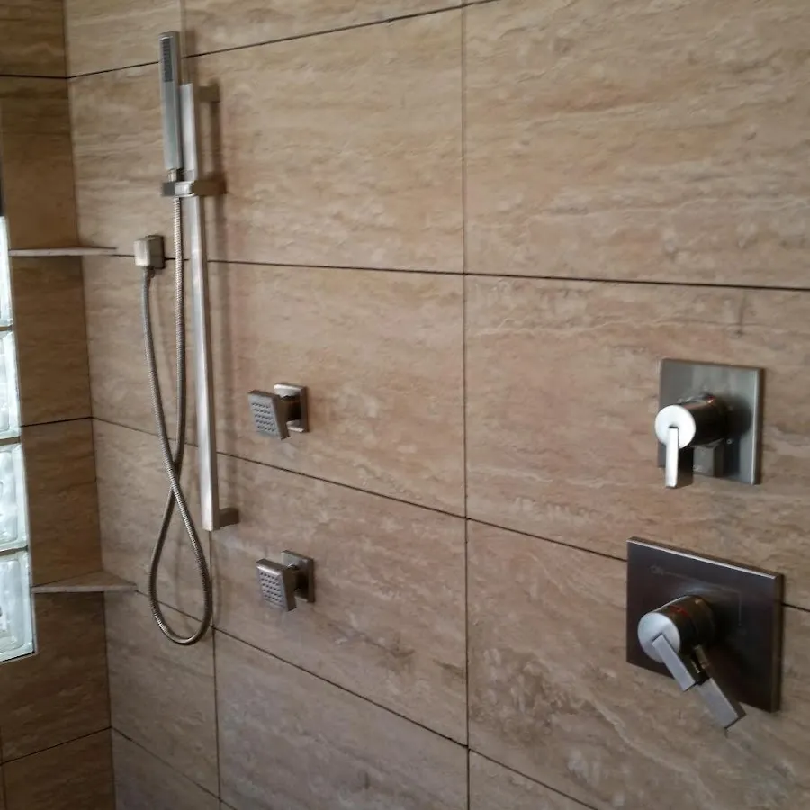 Shower fixture installation for Gas Line Repair in Crete